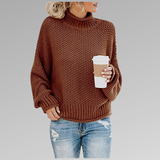 Oversize-Rollkragenpullover aus bequemem Strick – Produktansicht 4