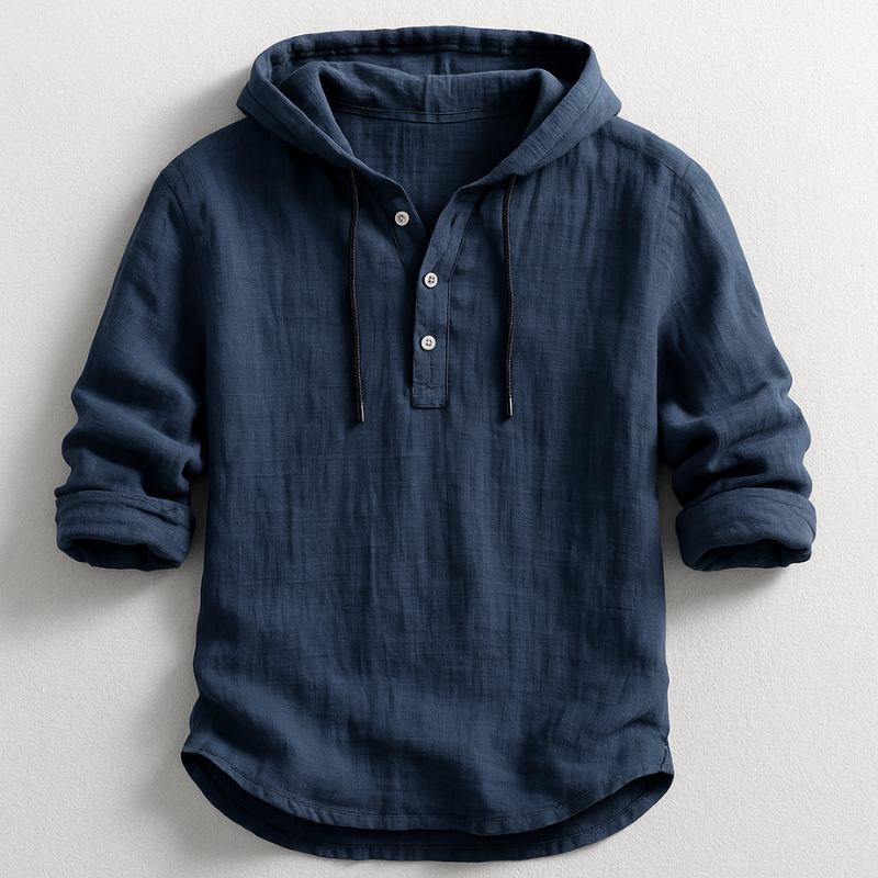 Luxuriöser Kapuzenpullover aus edlem Material – Produktansicht 7