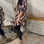 Schick bedruckte Bluse mit V-Ausschnitt – Produktansicht 11