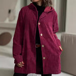 Cordjacke mit Kapuze – Produktansicht 11