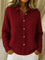 Klassische Strickjacke mit Knopfleiste – Produktansicht 4