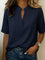 Klassische Bluse mit elegantem Kragen – Produktansicht 3