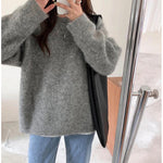 Luxuriöser Oversize-Pullover aus Mohairmischung – Produktansicht 5