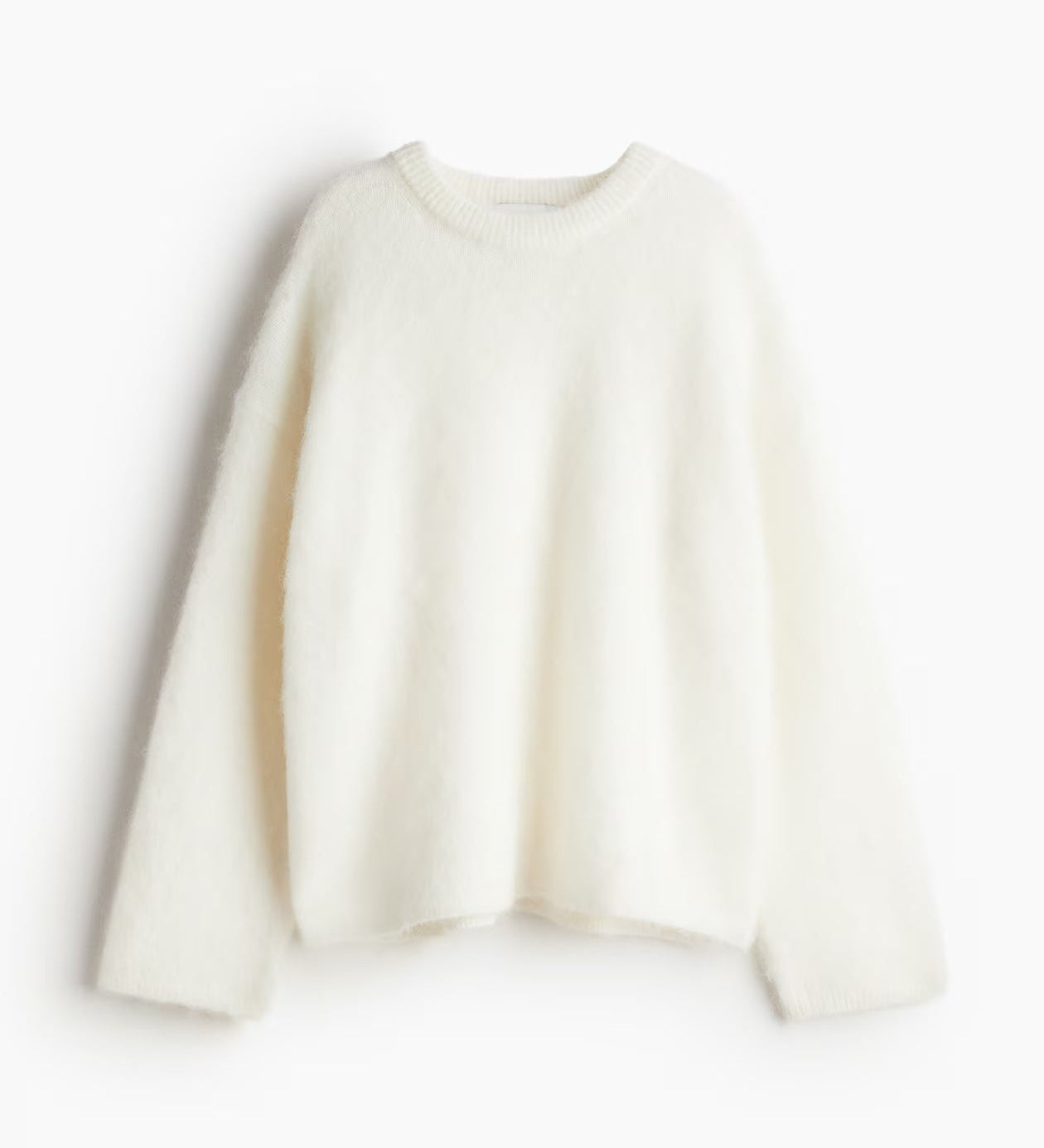 Luxuriöser Oversize-Pullover aus Mohairmischung – Produktansicht 4