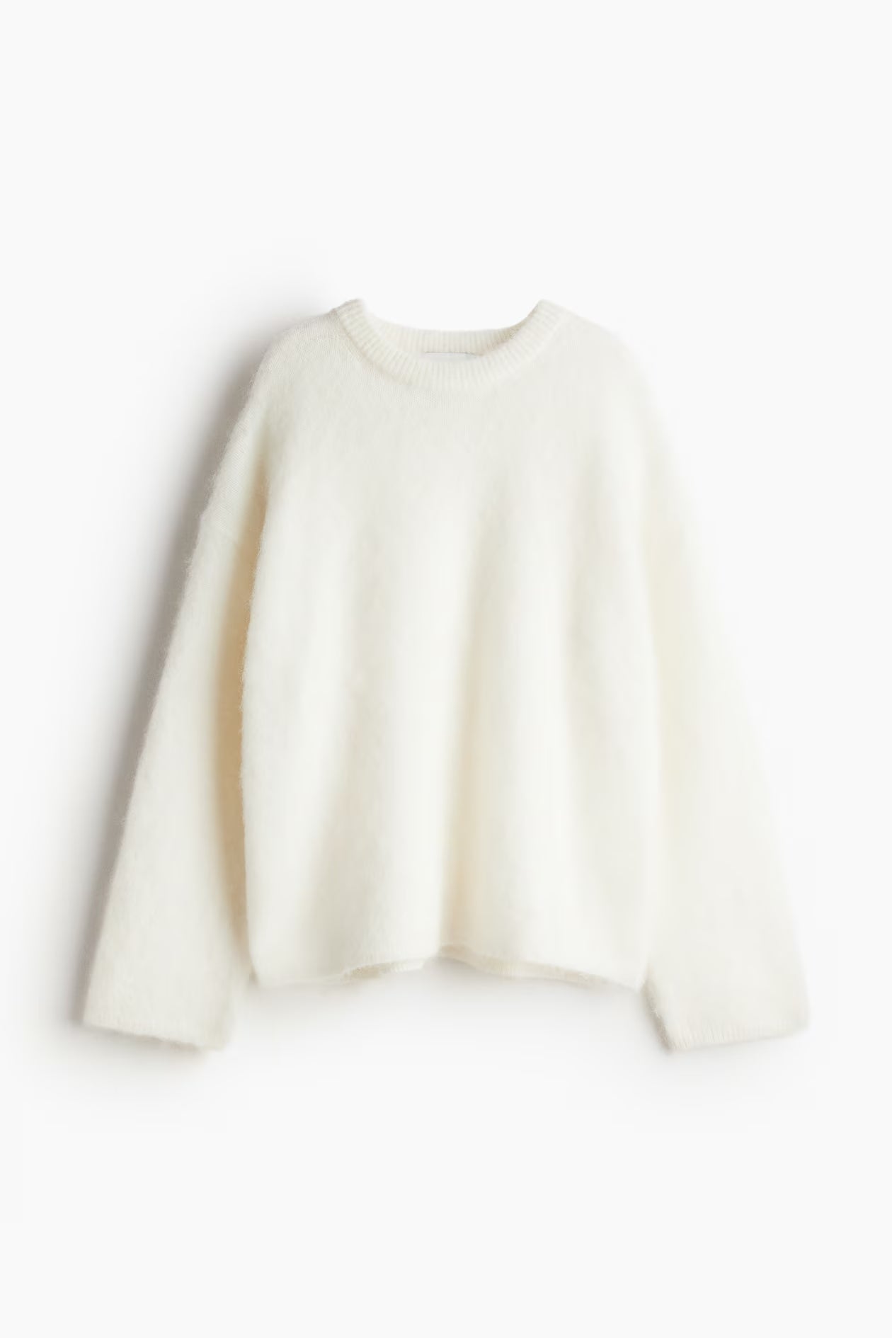 Luxuriöser Oversize-Pullover aus Mohairmischung – Produktansicht 4