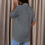 Hemdbluse mit Reverskragen – Produktansicht 8