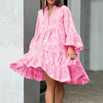 Bequemes Kleid mit Ösen – Produktansicht 8