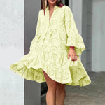 Bequemes Kleid mit Ösen – Produktansicht 10