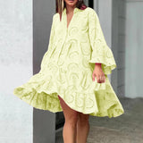 Bequemes Kleid mit Ösen – Produktansicht 10
