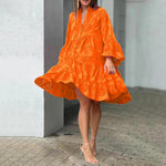 Bequemes Kleid mit Ösen – Produktansicht 14