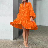Bequemes Kleid mit Ösen – Produktansicht 14
