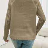 Texturierter Pullover mit Knöpfen – Produktansicht 6