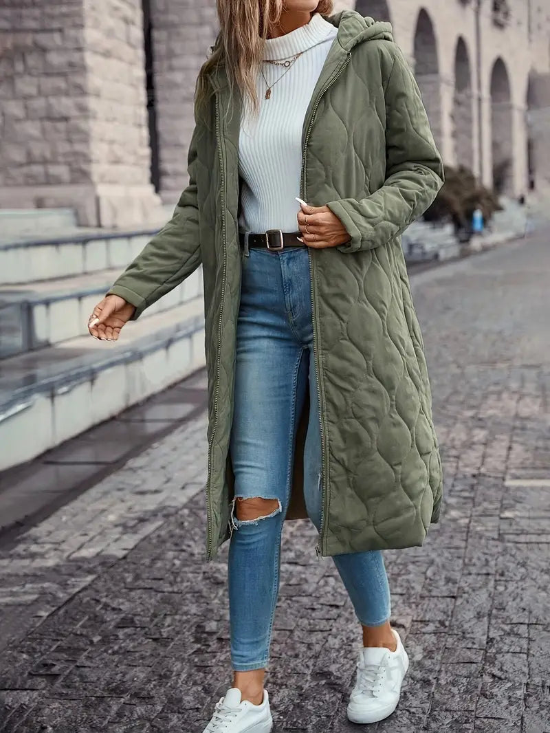 Damen-Puffer-Winterjacke – Produktansicht 3