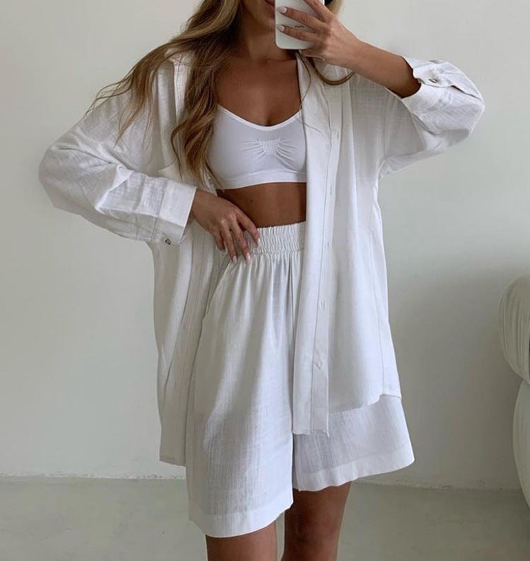 Elegantes zweiteiliges Ensemble im Oversize-Schnitt – Produktansicht 4