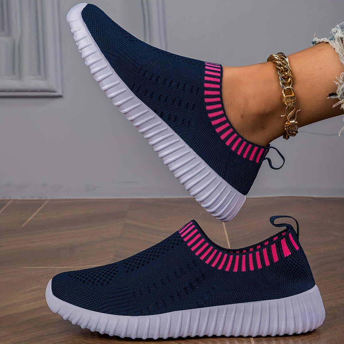 Leichte Slip-on-Sneaker mit rutschfester Sohle – Produktansicht 5
