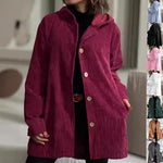 Cordjacke mit Kapuze – Produktansicht 1