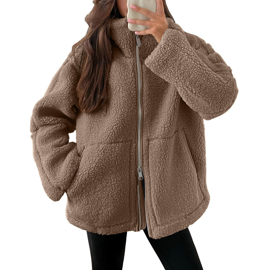 Fleecejacke mit Reverskragen – Produktansicht 12