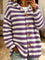 Moderner Streifenpullover aus weichem Strick – Produktansicht 8