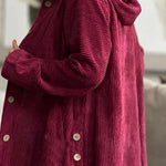 Cordjacke mit Kapuze – Produktansicht 7