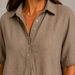 Schicke Bluse mit V-Ausschnitt – Produktansicht 3