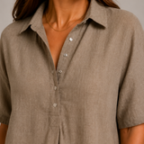 Schicke Bluse mit V-Ausschnitt – Produktansicht 3