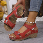 Bequeme Komfortsandalen in Wickeloptik – Produktansicht 5