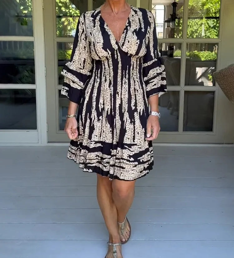 Bequemes Kleid im Boho-Stil – Produktansicht 7