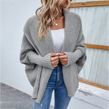Weite Strickweste für entspannte Lagenlooks – Produktansicht 4