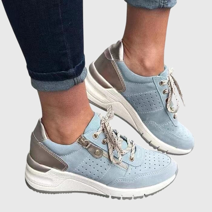 Bequeme Sneakers mit weicher Dämpfung in Wickeloptik – Produktansicht 3