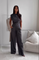 Elegantes Hosen-Set mit asymmetrischer Linie – Produktansicht 2