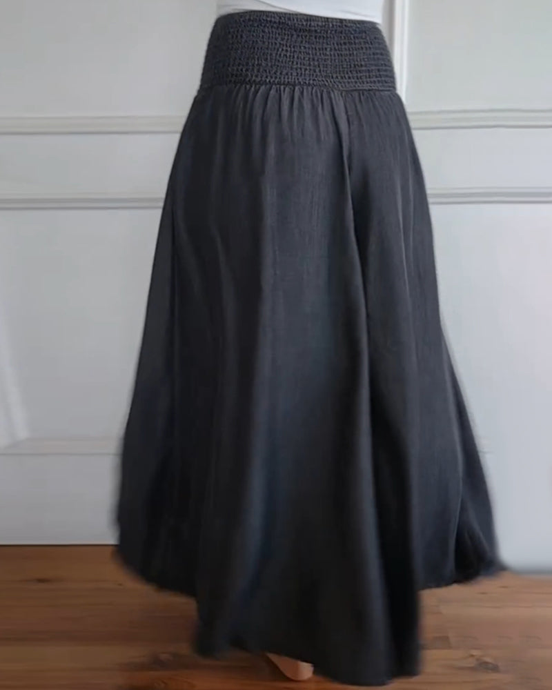 Bequeme Hose mit elastischem Bund – Produktansicht 3