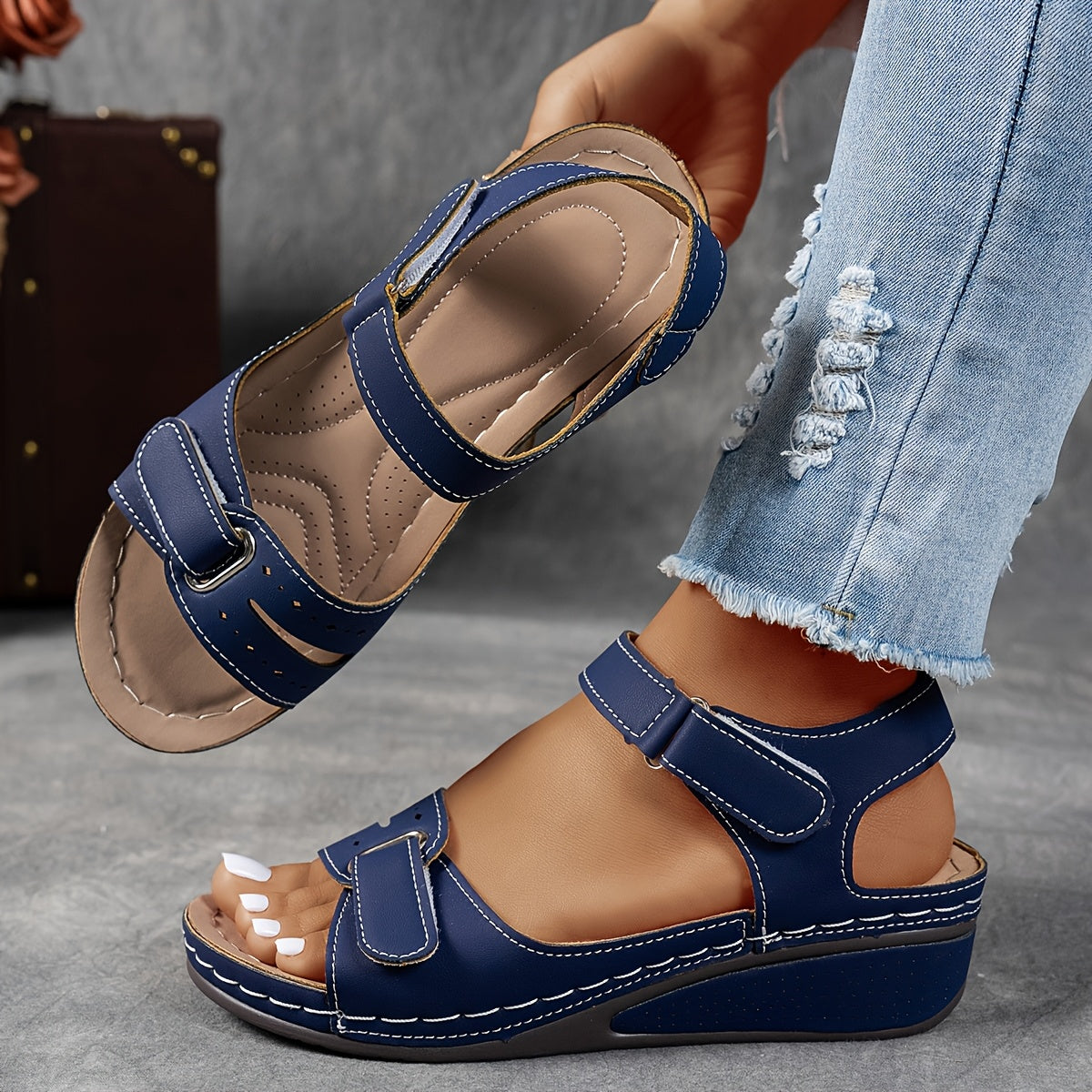 Bequeme Komfortsandalen – Produktansicht 8