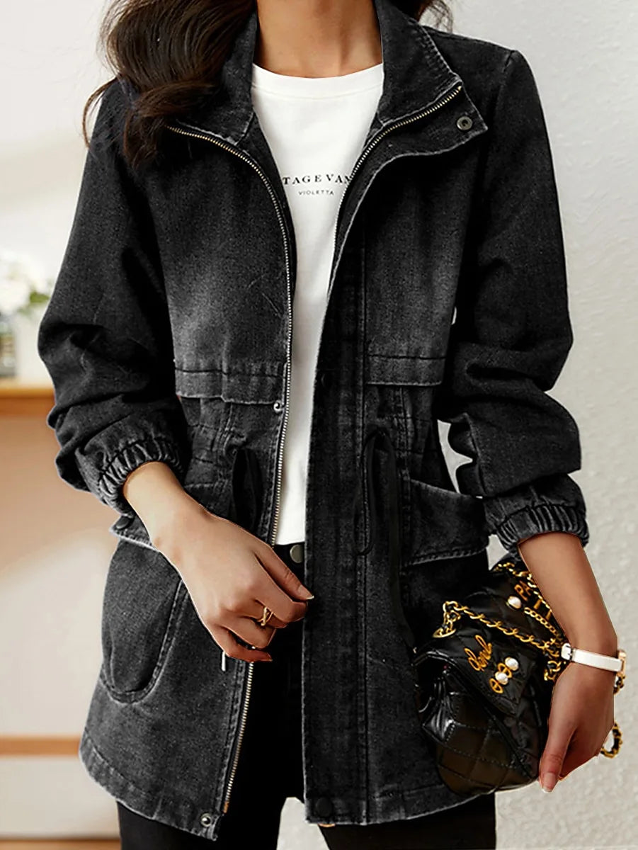 Jeansjacke für Damen – Produktansicht 1
