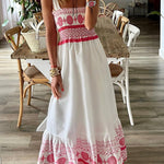 Bequemes Maxikleid im Boho-Stil für den Sommer – Produktansicht 1