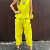 Elegantes zweiteiliges Ensemble in ärmelloser Form – Produktansicht 3