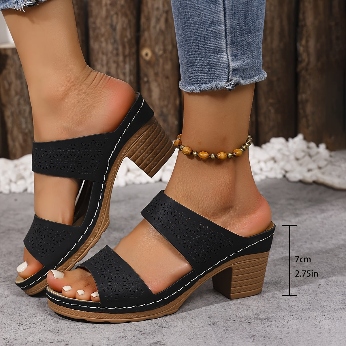 Elegante, bequeme Sandalen – Produktansicht 8