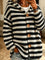 Moderner Streifenpullover aus weichem Strick – Produktansicht 6