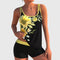 Bequemes Bikini-Set mit sommerlichem Print – Produktansicht 2