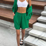 Elegantes zweiteiliges Ensemble im Oversize-Schnitt – Produktansicht 10