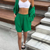 Elegantes zweiteiliges Ensemble im Oversize-Schnitt – Produktansicht 10