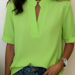 Klassische Bluse mit elegantem Kragen – Produktansicht 7
