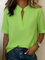 Klassische Bluse mit elegantem Kragen – Produktansicht 7