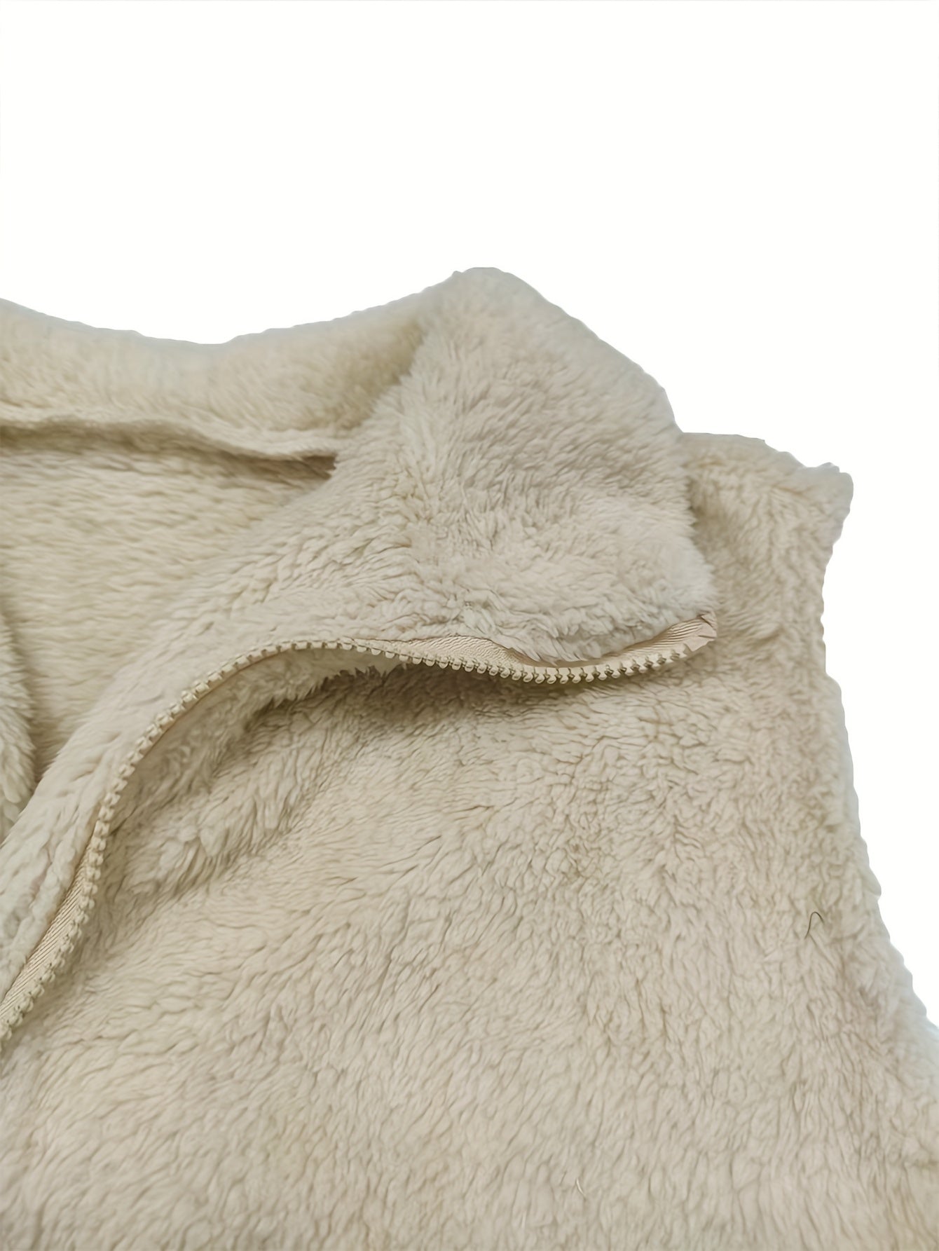 Ärmellose Teddyweste für Damen – Produktansicht 7
