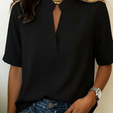 Klassische Bluse mit elegantem Kragen – Produktansicht 4