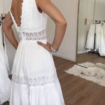 Spitzen-Camisolekleid mit V-Ausschnitt – Produktansicht 3