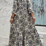 Bequemes Boho-Mosaik-Kleid – Produktansicht 6