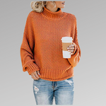 Oversize-Rollkragenpullover aus bequemem Strick – Produktansicht 9