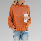 Oversize-Rollkragenpullover aus bequemem Strick – Produktansicht 9