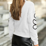 Weicher Pullover mit zarter Blumenstickerei – Produktansicht 5