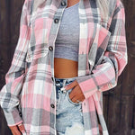Langärmliges Gingham-Hemd – Produktansicht 13